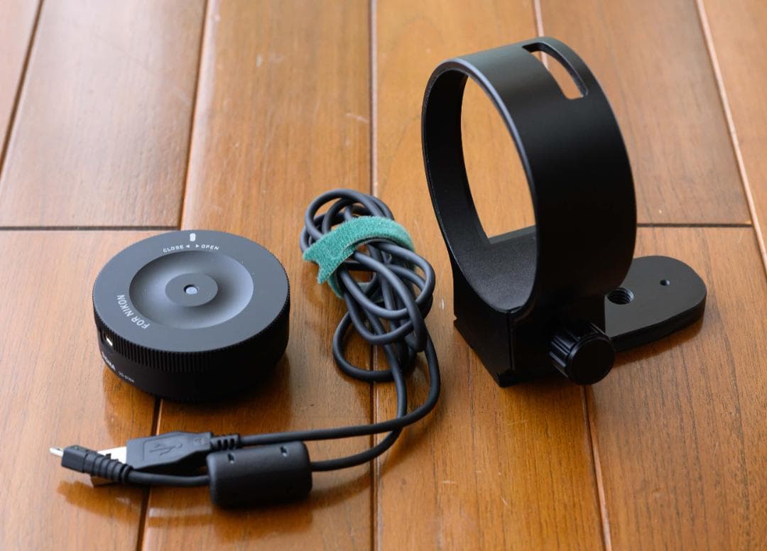 SIGMA 100-400mm F5-6.3 DGニコン用＋USBドック、三脚座