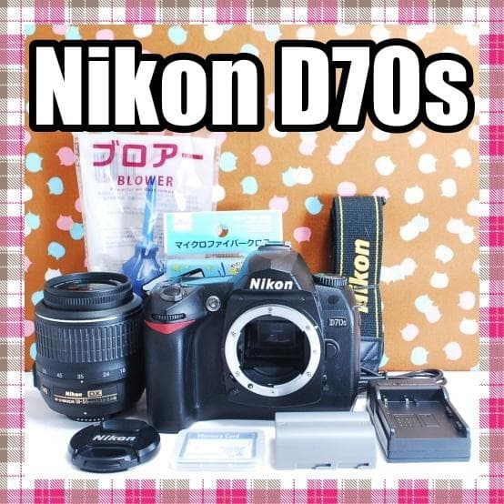 ✨ショット数1205回✨初心者オススメ✨Nikon D70s レンズセット