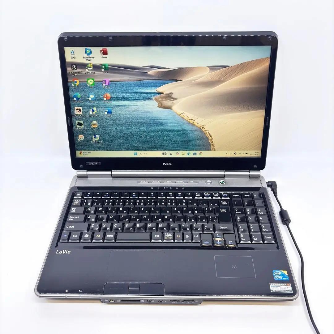 NEC ノートパソコン Corei5 オフィス SSD Windows11 I1