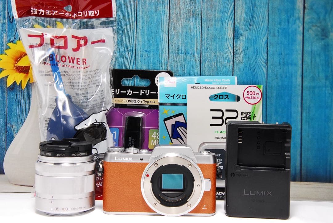 ショット数677回　LUMIX GF7 Wi-Fi ミラーレス 35-100mm