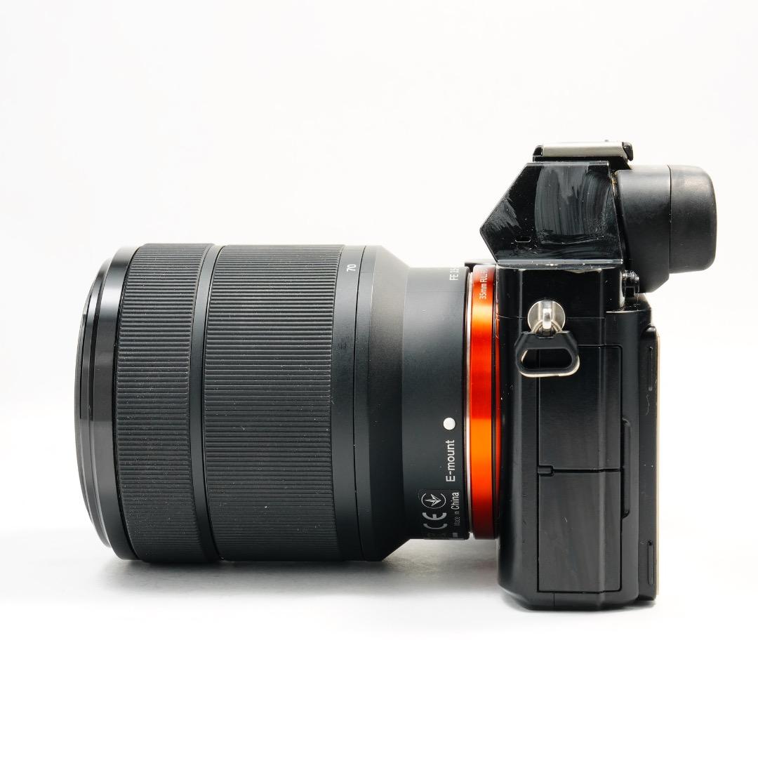 美品 SONY 真・α7ズームレンズキット SEL2870 完動 ILCE-7K