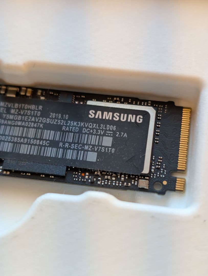 内蔵型SSD Samsung 970 EVO Plus 1TB NVMe SSD