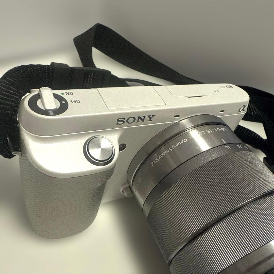 SONY NEX-F3 ホワイト 16.1メガピクセル