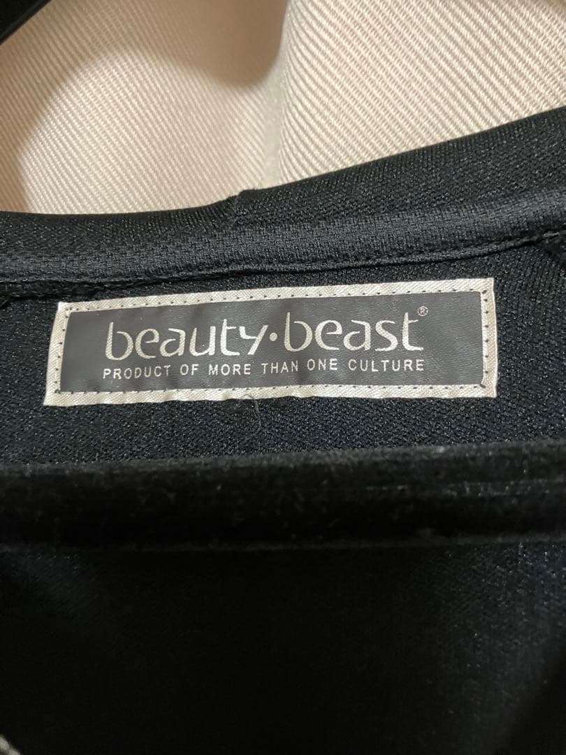 beauty:beast ブラック フルジップパーカー　（復刻版）
