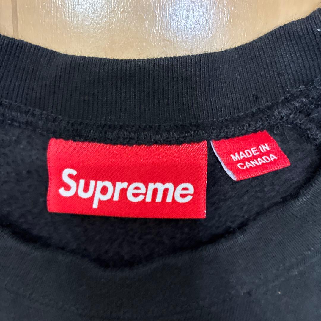 トップス Supreme Small Box Raglan Crewneck black