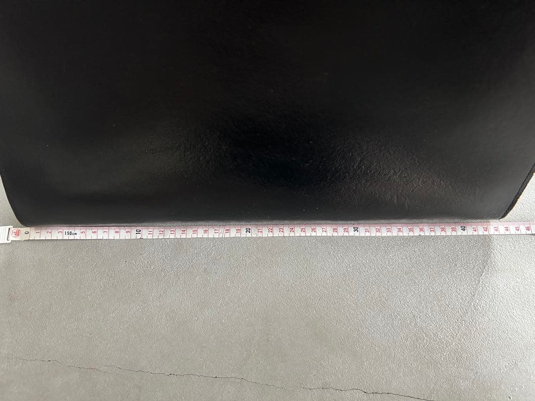 コムデギャルソン　ブラックレザー　ドクターバック　黒　本革