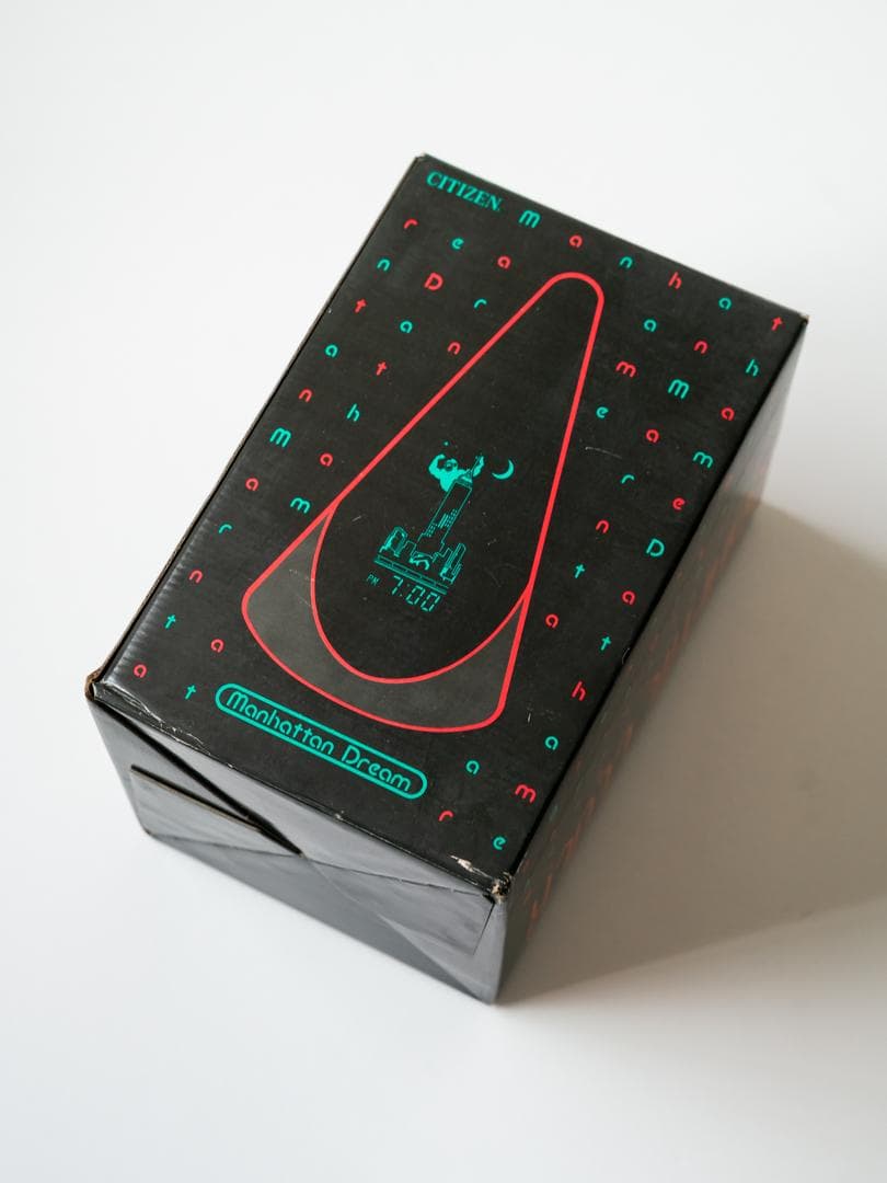 80’s CITIZENグラフィッククロック \"manhattan dream\"