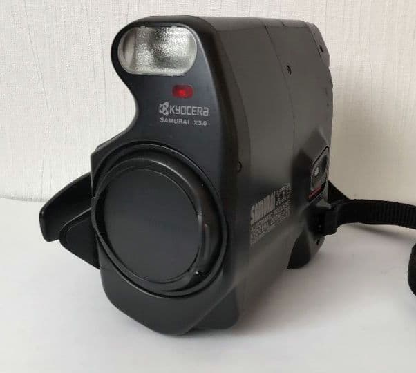 【美品】KYOCERA 京セラ SamuraiX3.0 コンパクトフィルムカメラ