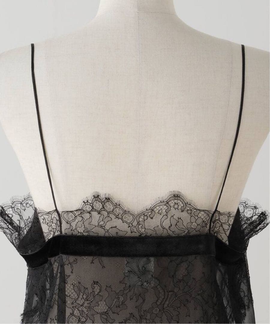 新品タグ付き　ラスパイユ LACE CAMISOLE キャミソール