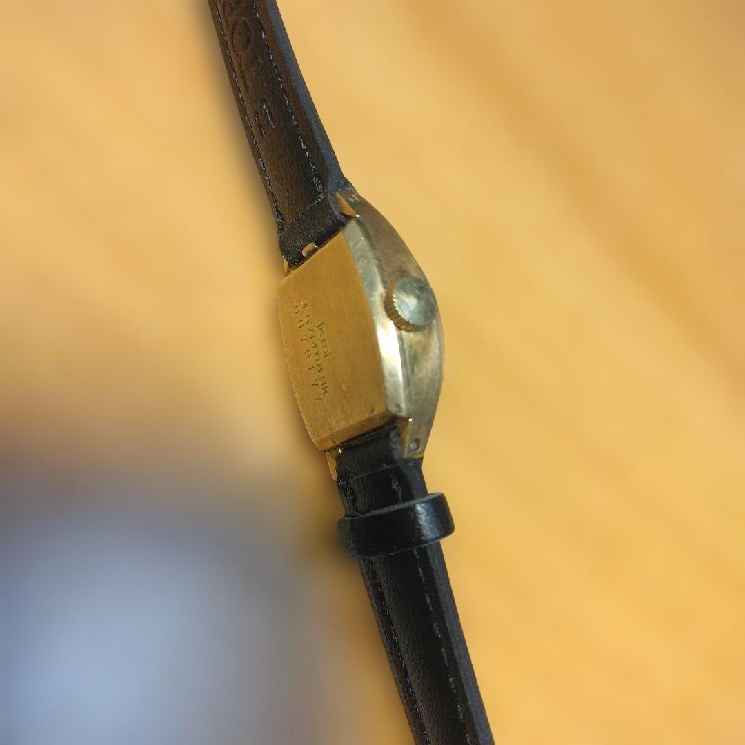 CITIZEN 　K18 レディース手巻き時計