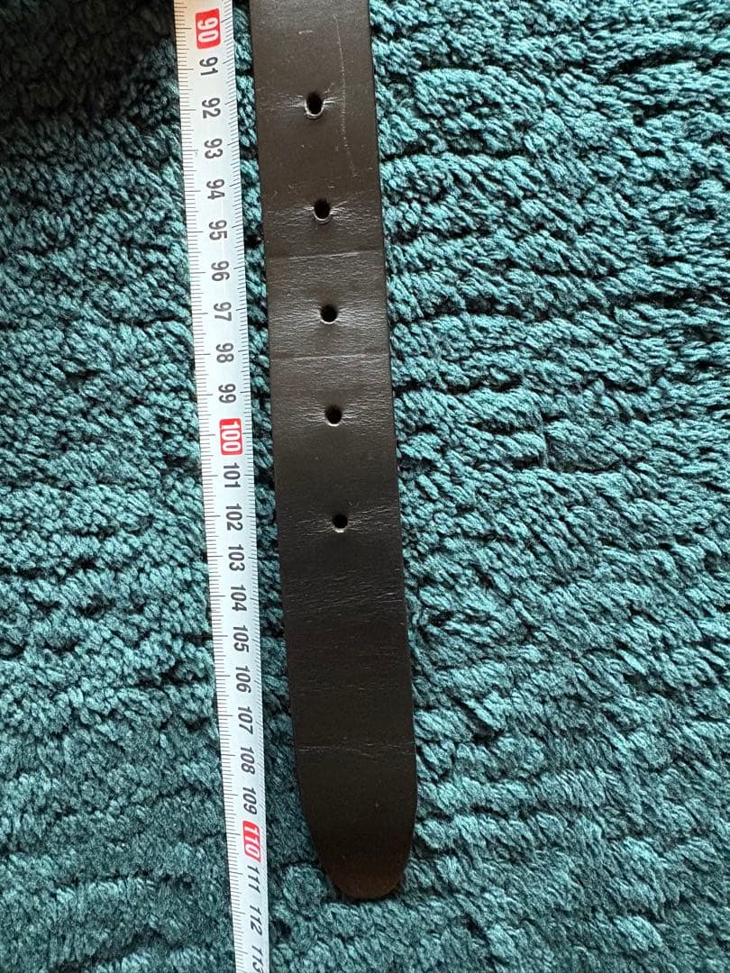 じ*ん様 FENDI 黒 レザーベルト