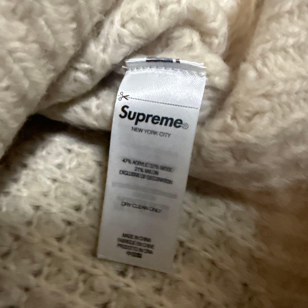 トップス supreme 25aw small box waffle sweater L