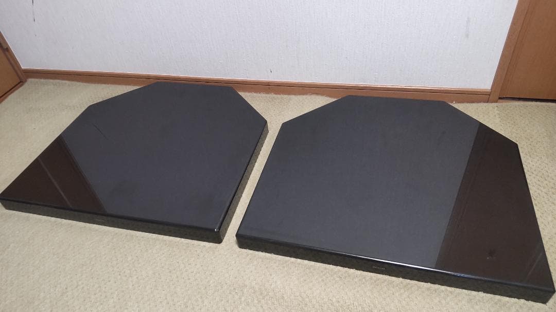 高級黒御影石 オーディオボード2枚 JBL 4343 4344 国内加工 30万
