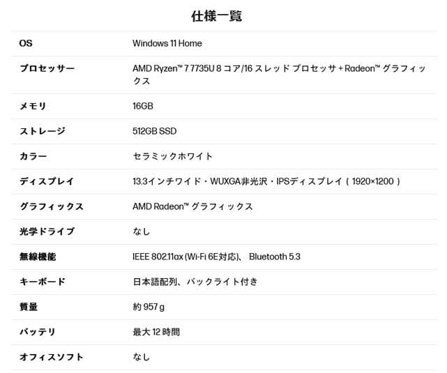 【中古】HP PavilionAero 13-be2000＋おまけ2点