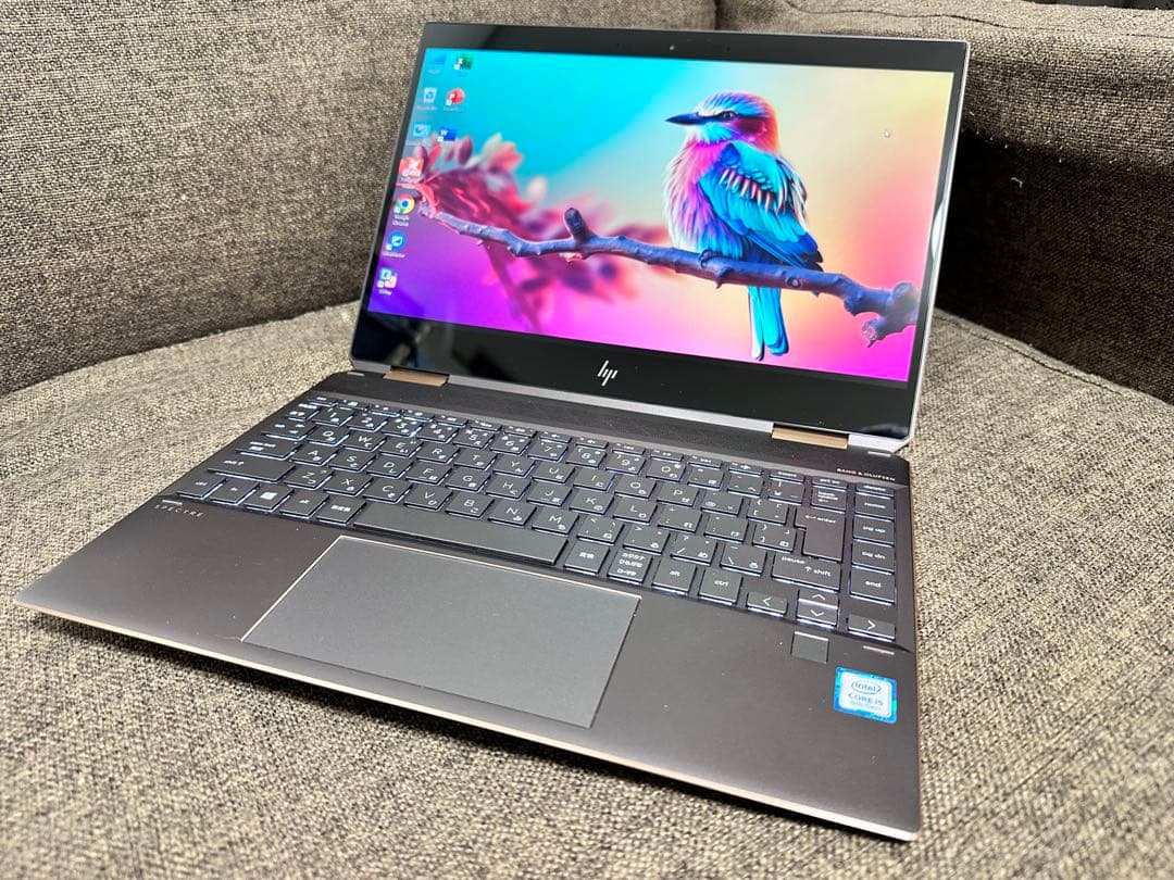 HP Spectre x360 2in1 ノートPC i5 バッテリー100%