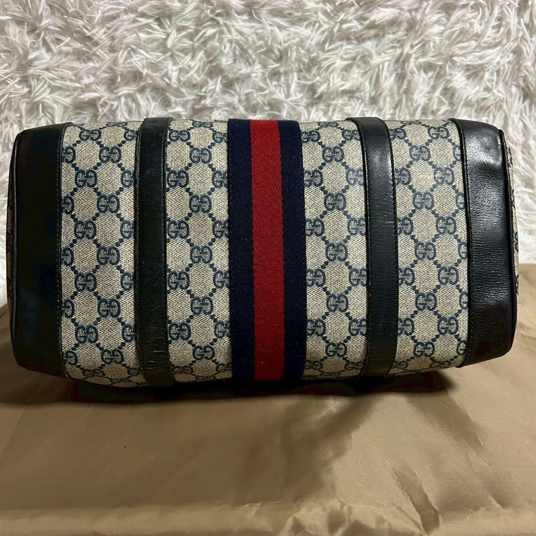 【最終値下げ】オールドグッチ シェリーライン GG柄 ボストン ハンドバッグ