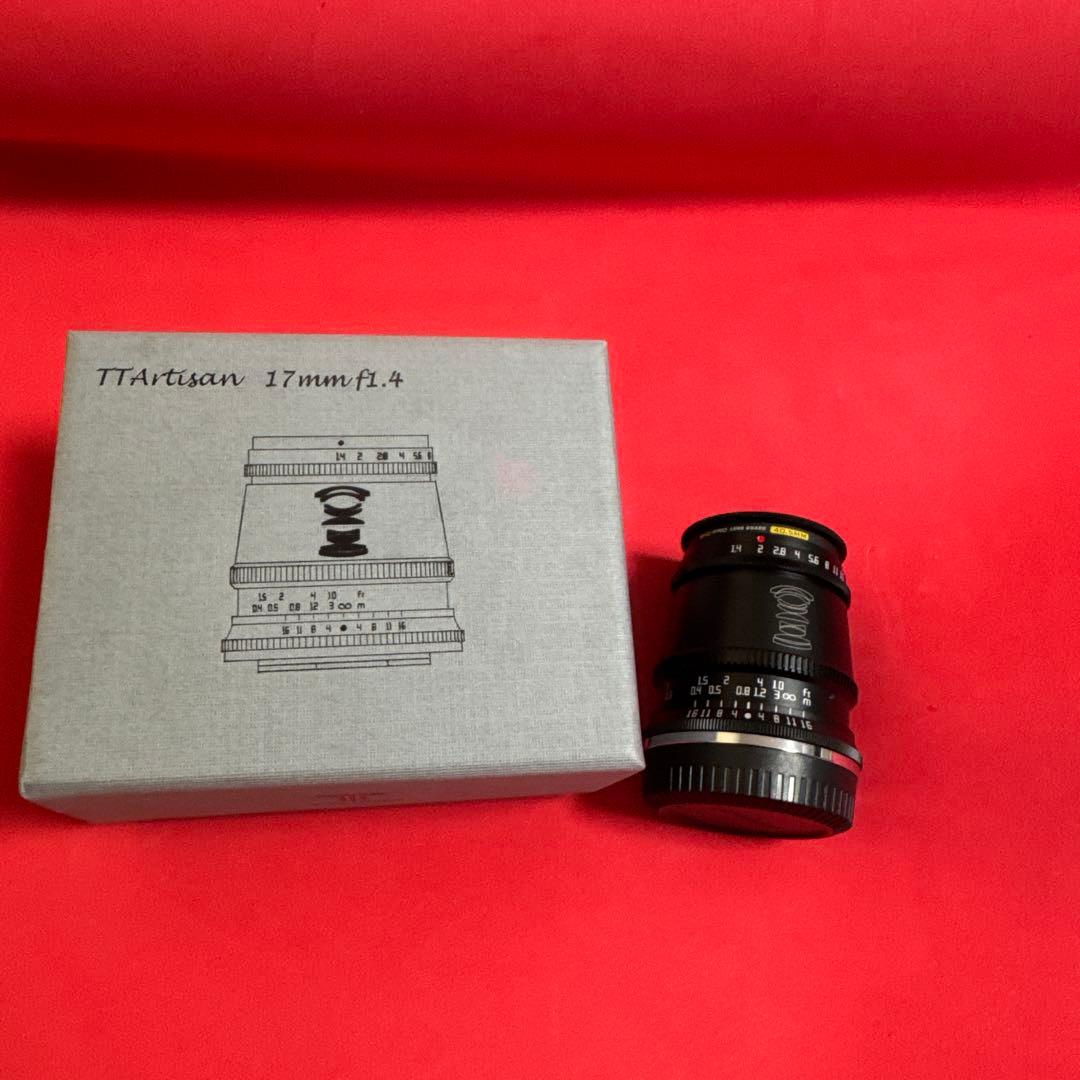 TTArtisan 17mm f/1.4 MFレンズ フジXマウント