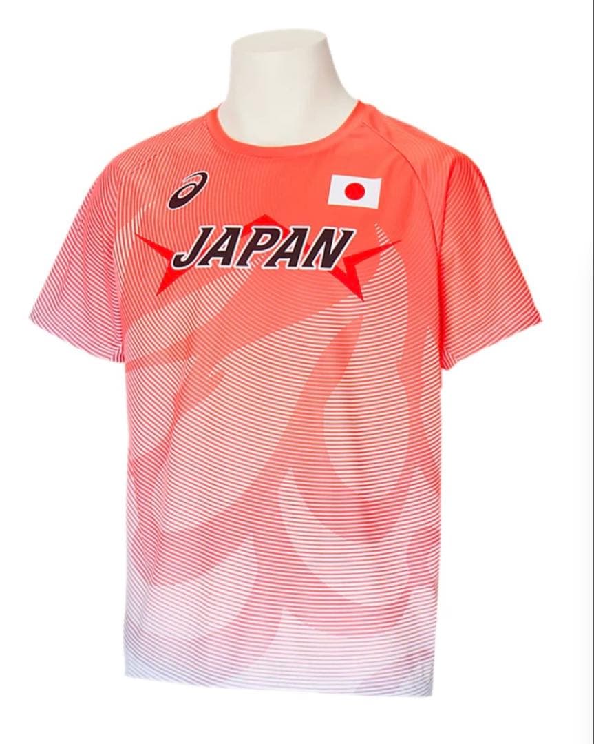 陸上　日本代表オーセンティック半袖シャツ　Sサイズ