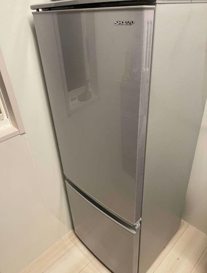 【11月中旬まで出品】SHARP 冷蔵庫 167L SJ-D17E-S