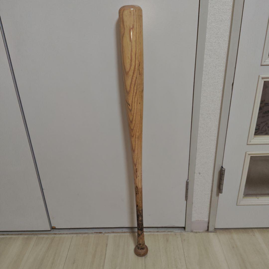 ナイキ 硬式 木製バット NPBマーク 千葉ロッテ 石井浩郎 サイン入り レア