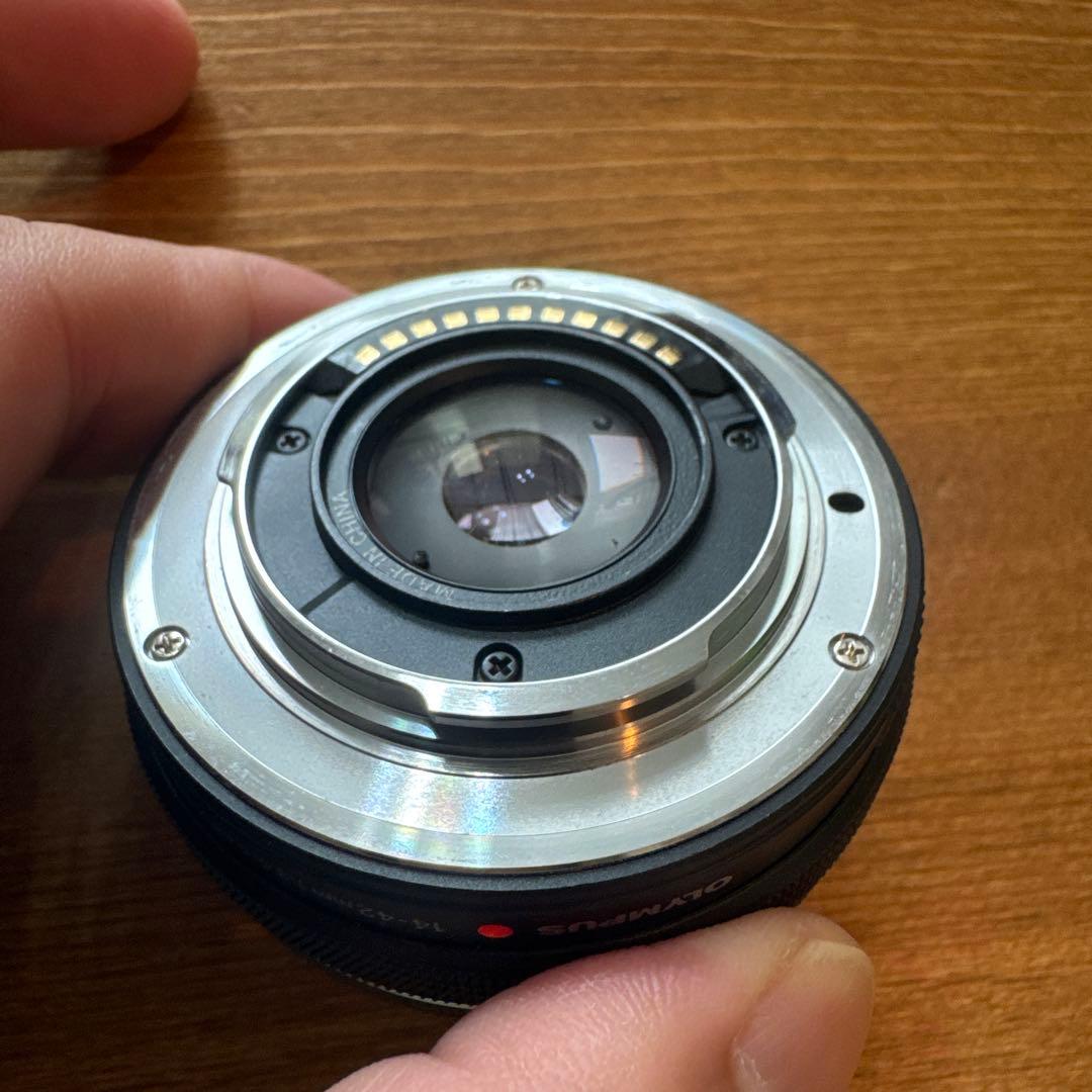 OLYMPUS 電動パンケーキレンズ M.ZUIKO 14-42mm ブラック