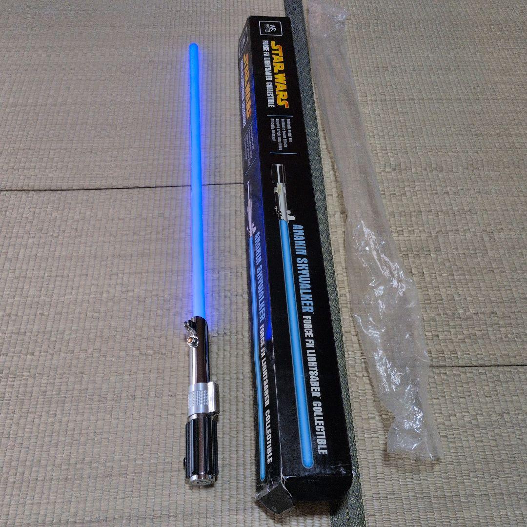 ひ*0様 「希少」正規品 青　ライトセーバー マスターレプリカ　音＆光可動