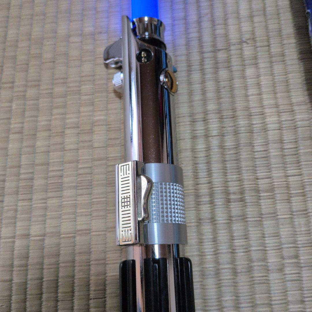 ひ*0様 「希少」正規品 青　ライトセーバー マスターレプリカ　音＆光可動