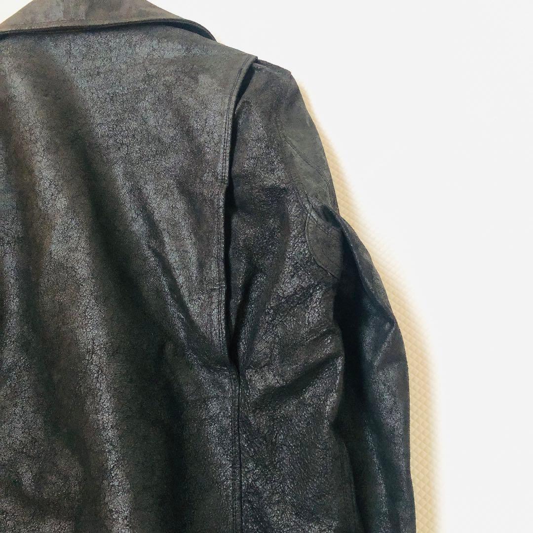 極美品！OF THE NEIGE STYLE 馬革 ダブルライダース 42 裏柄