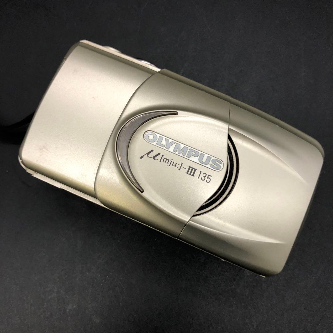 【動作確認済み）OLYMPUS μ[mju:]-III 135 フィルムカメラ