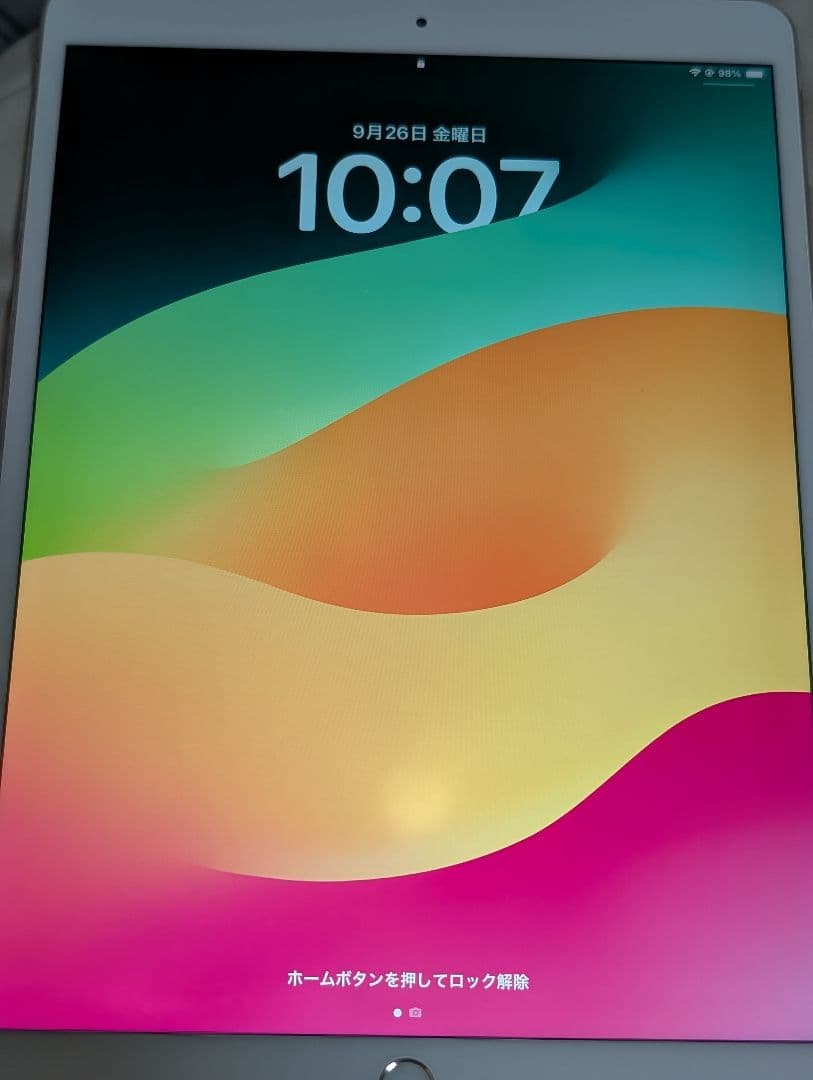 iPad Pro 10.5インチ本体のみホワイトスポット有