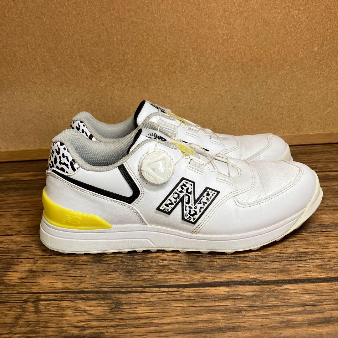 （K25629）ニューバランス ゴルフシューズ 24.5㎝ BOA