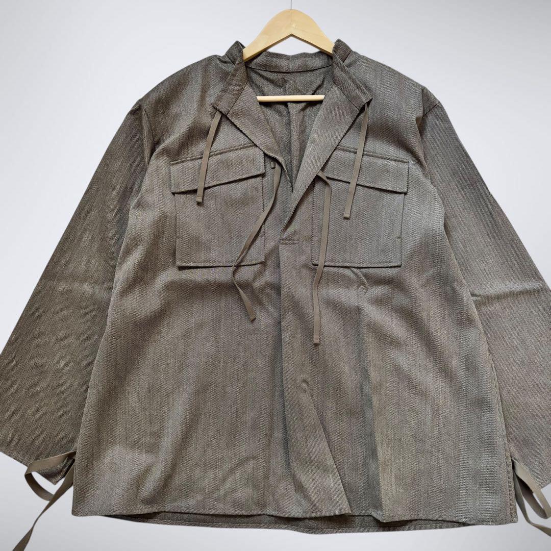 【極美品】POSTELEGANT | Wool Twill Top (L)