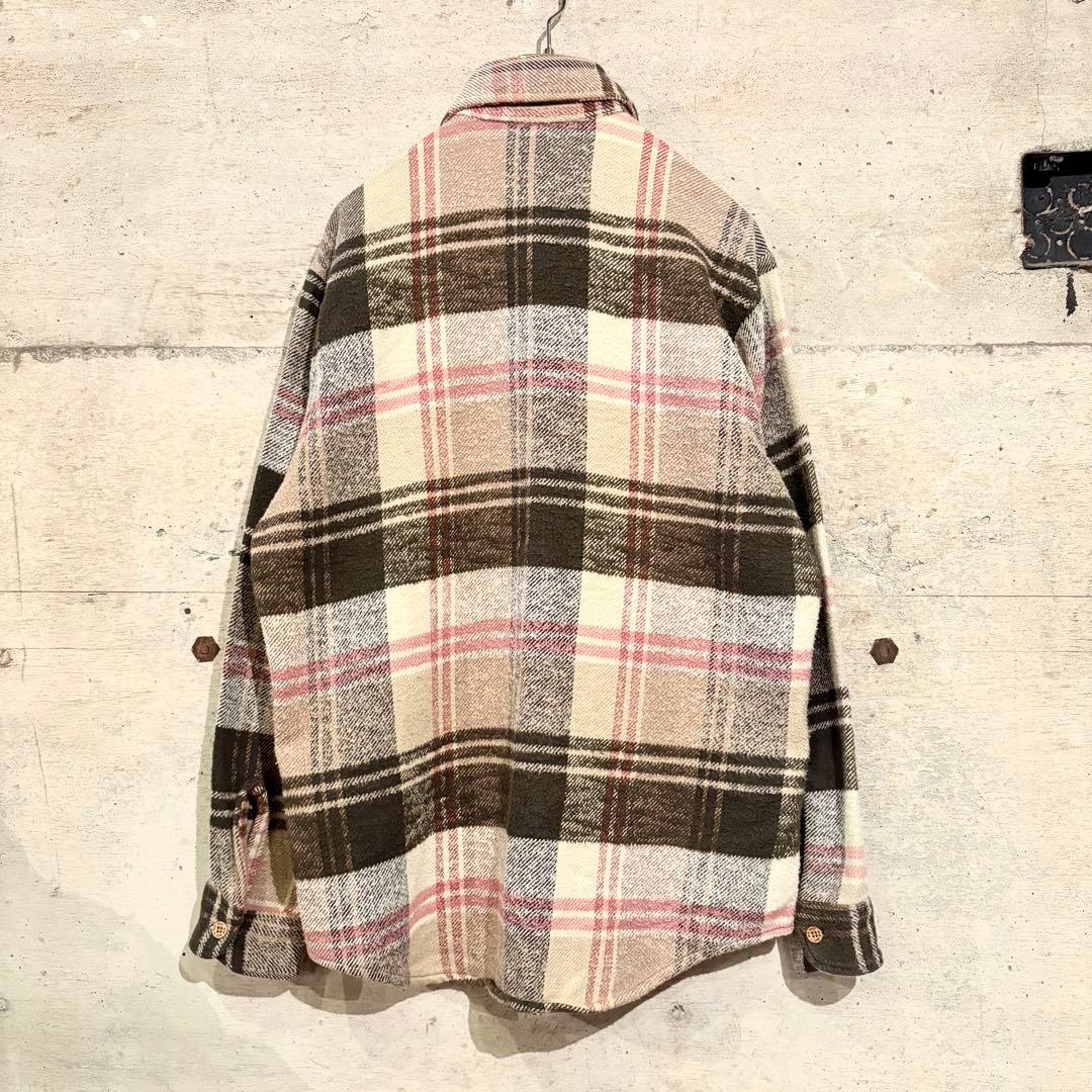 80s USA製 BIGMAC ビッグマック ネルシャツ チェック