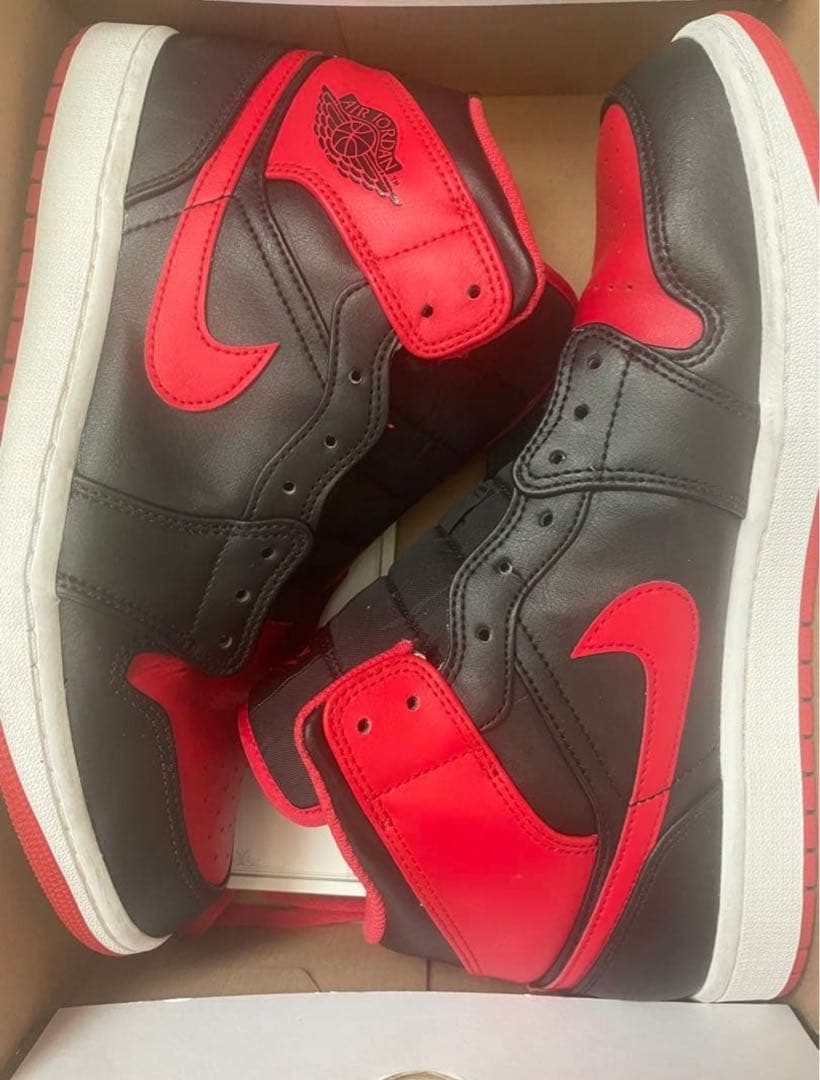 Nike Air Jordan 1 ブラック/レッド