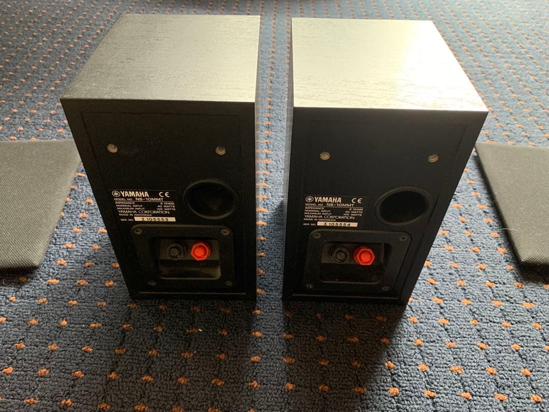 Yamaha 2ウェイスピーカー ブラック NS-10MMT ペア