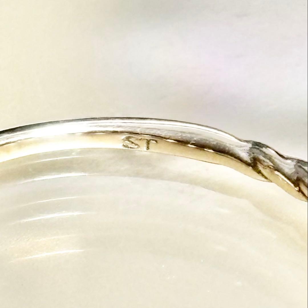 f*》様 k10YG ダイヤ ひねり リング