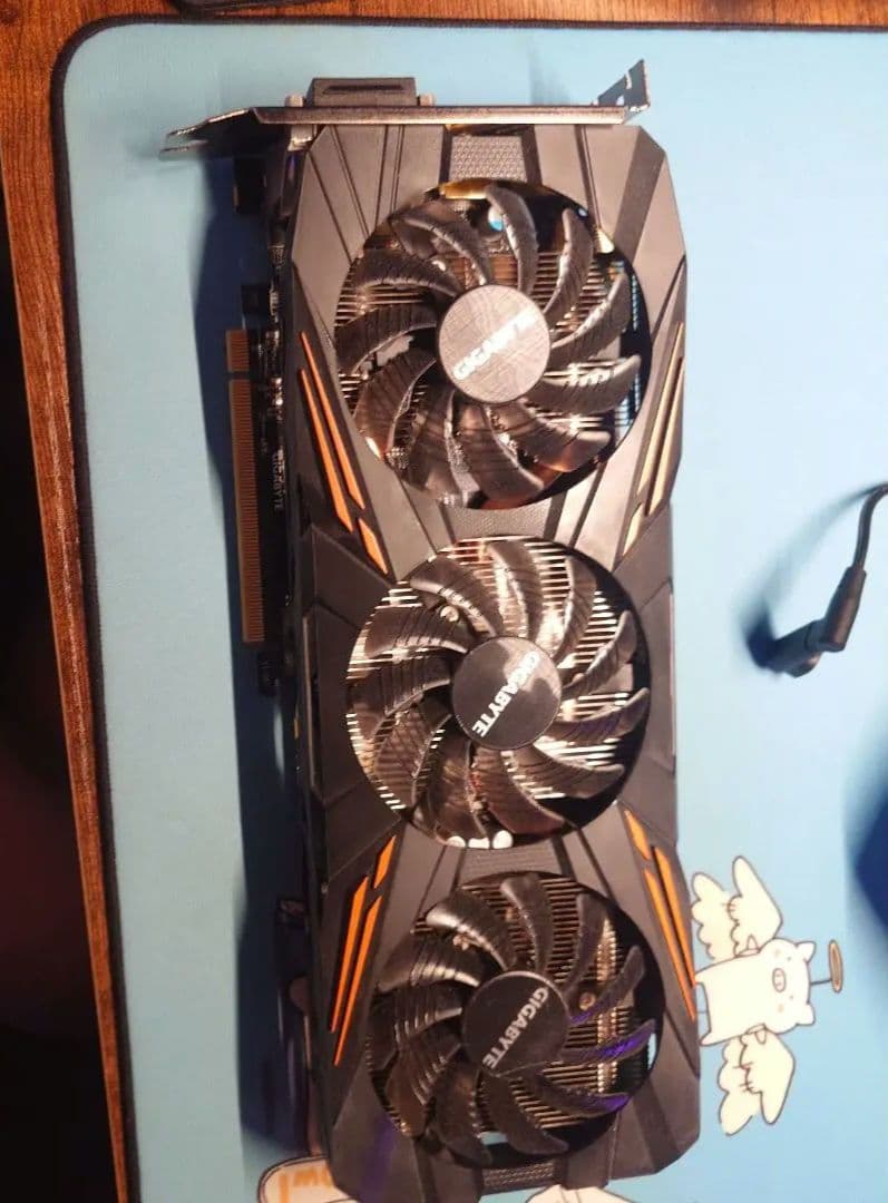 GIGABYTE 1070ti グラフィックボード 3ファン