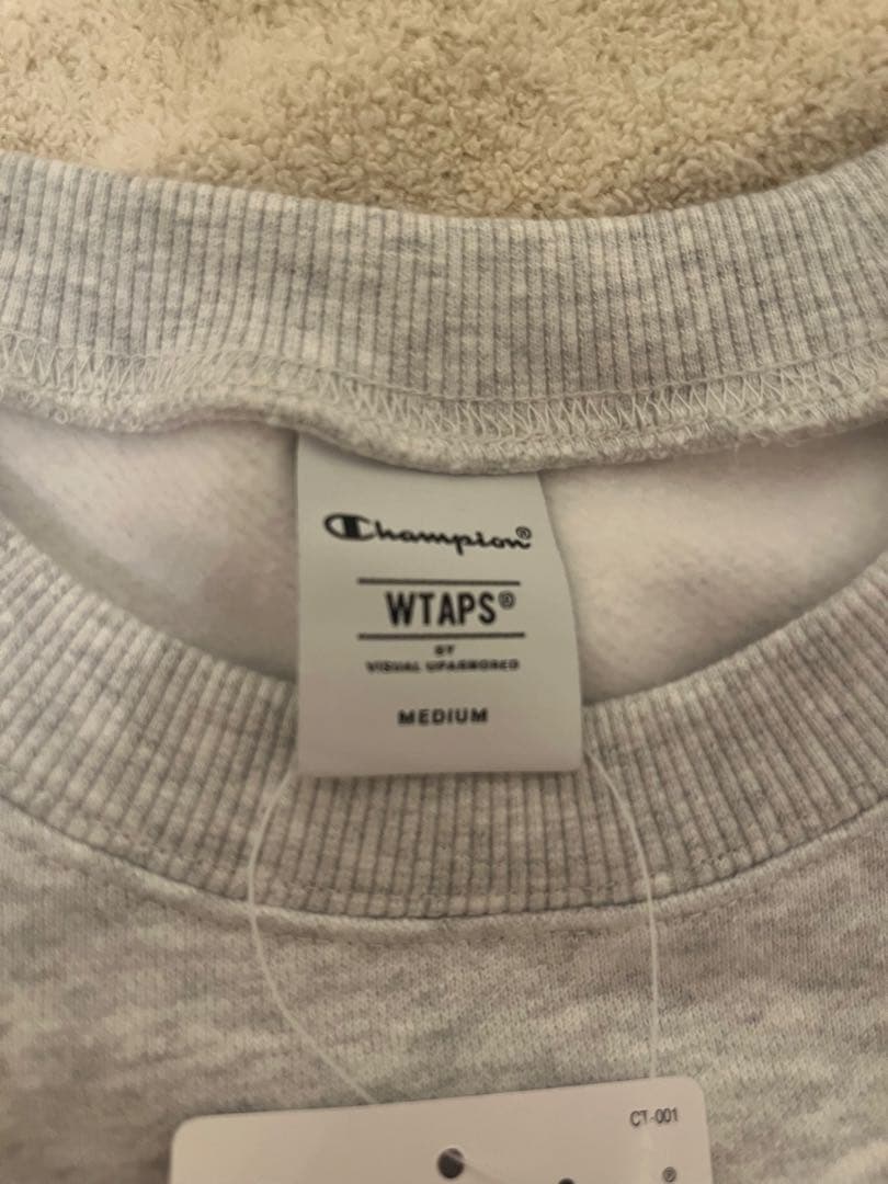 【新品・未開封】WTAPS × Champion クルーネックスウェットシャツ