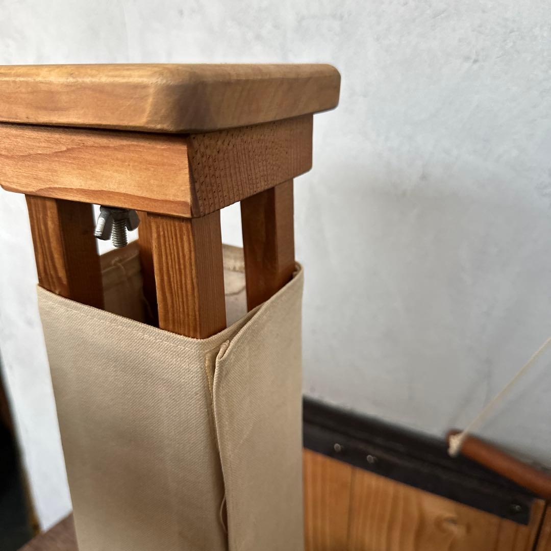 お値引き‼️組紐 角台 組台 おもり付き 古道具 ヴィンテージ