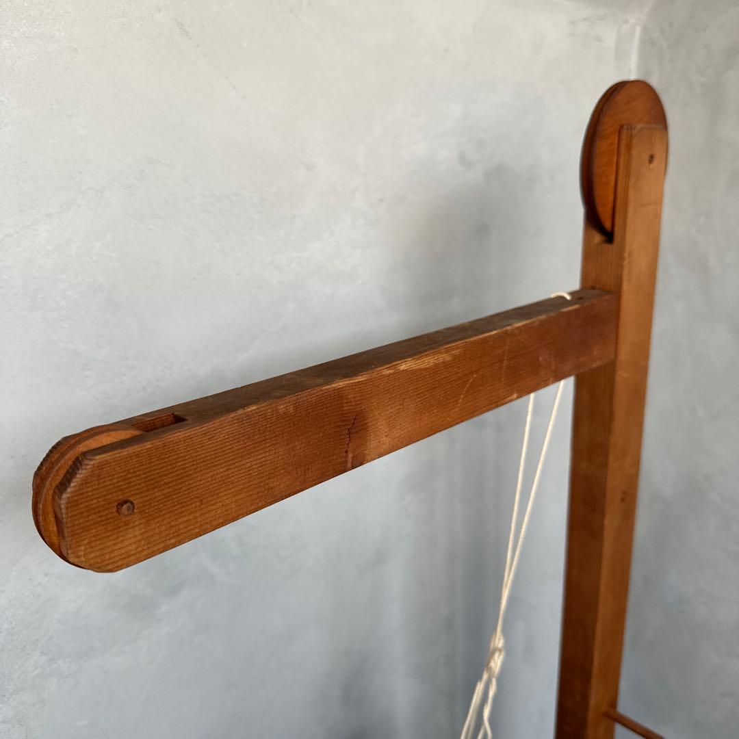 お値引き‼️組紐 角台 組台 おもり付き 古道具 ヴィンテージ