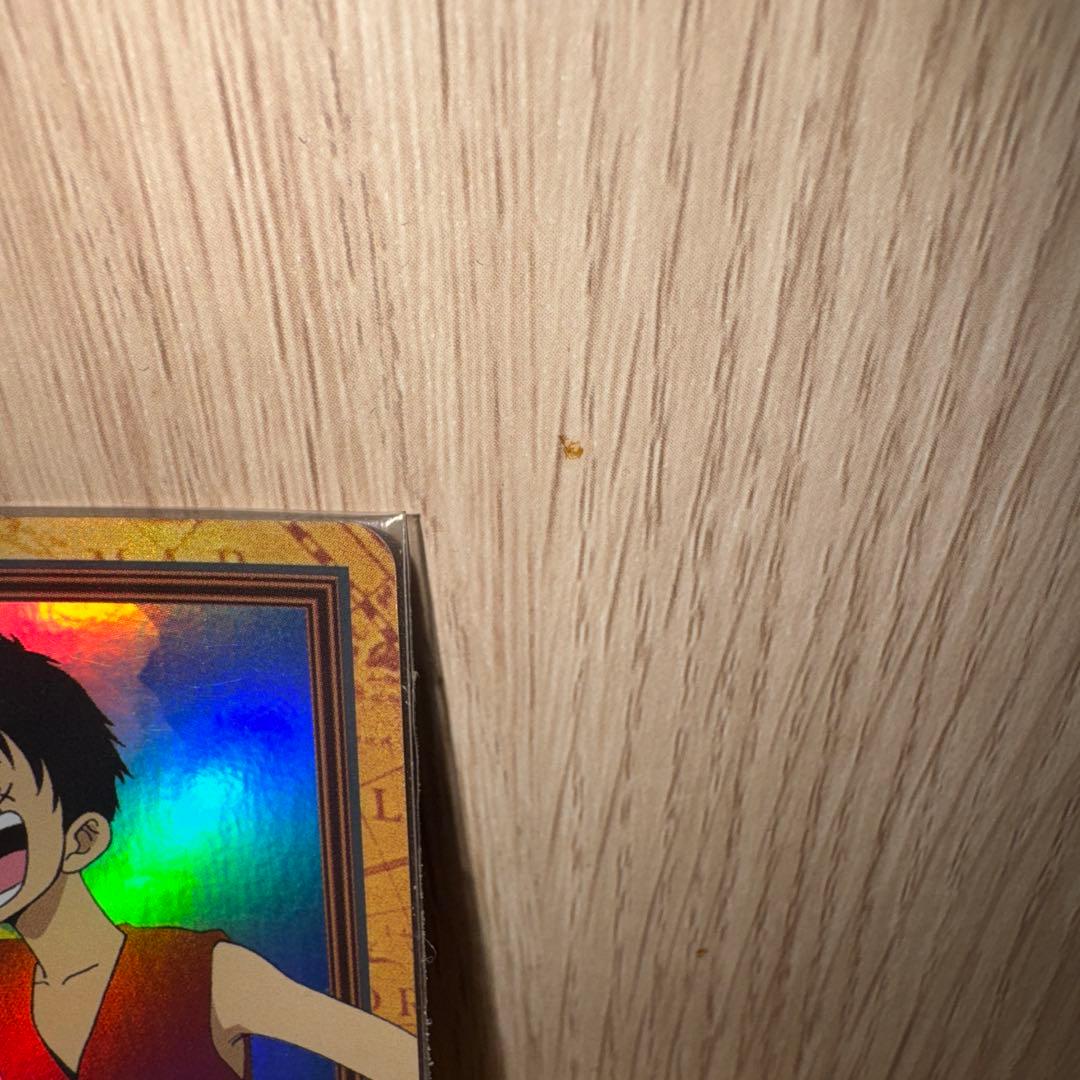 【美品】旧ワンピースカード　ルフィ　未来の海賊王