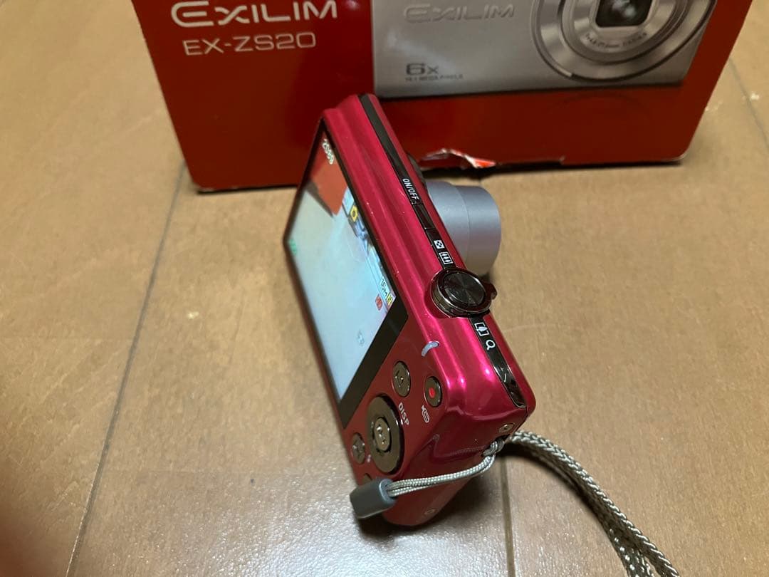 CASIO EXILIM EX-ZS20 ピンク