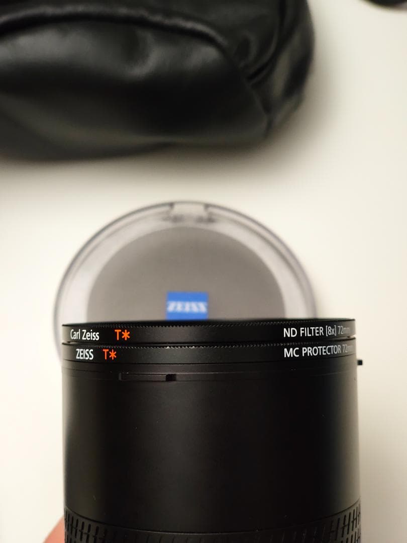 Hasselblad XCD 75mm 純正箱 + ZEISS MC + ND8