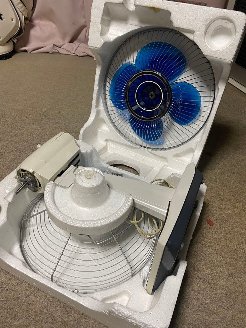 Toshiba DF-30W 扇風機 昭和レトロ