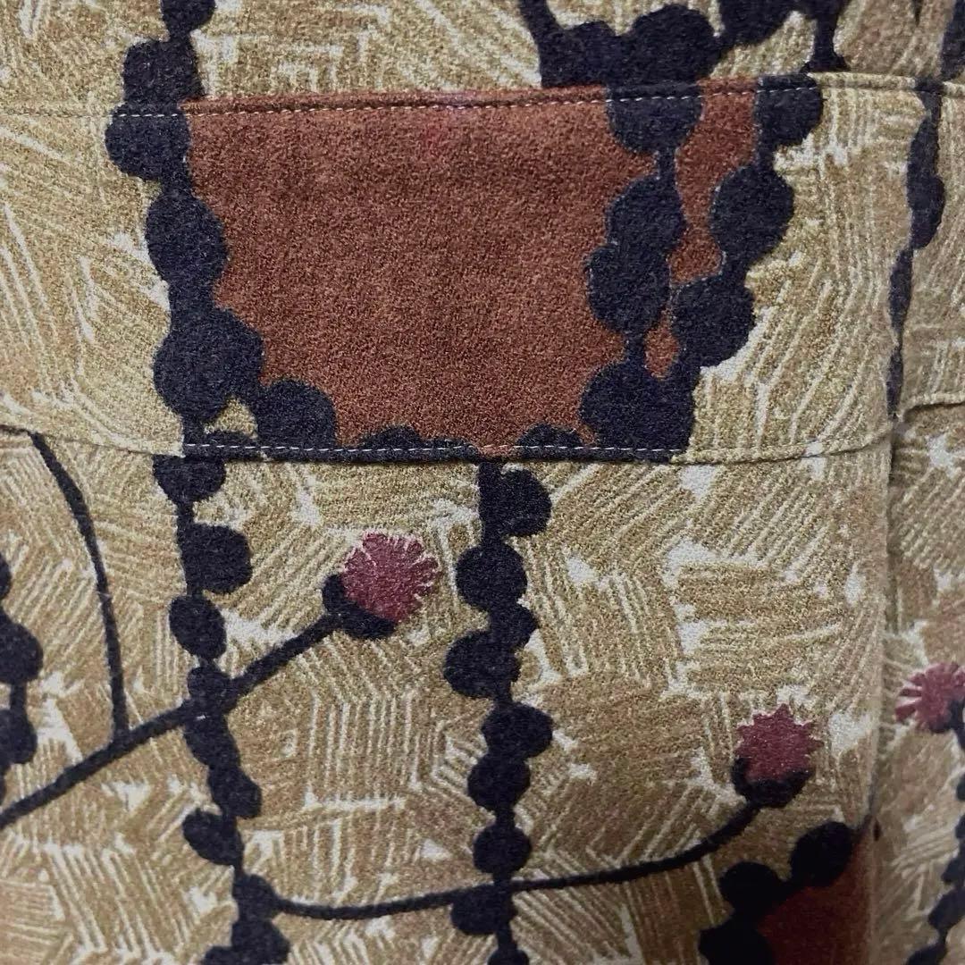 mina perhonen ミナペルホネン ウール100％ 花模様 ワンピース