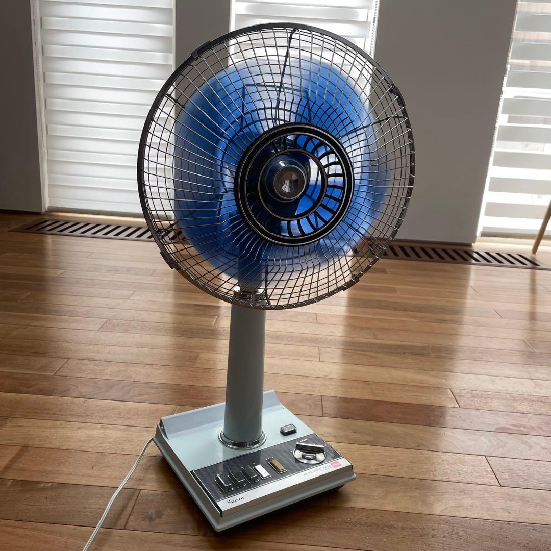 フェン 東芝 扇風機 H-30PA 水蓮 羽直径30cm 昭和レトロ