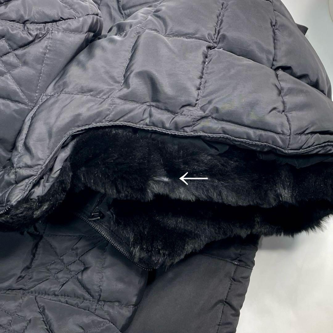 モンクレール MONCLER 茶タグ ダウンジャケット ファー付きフード