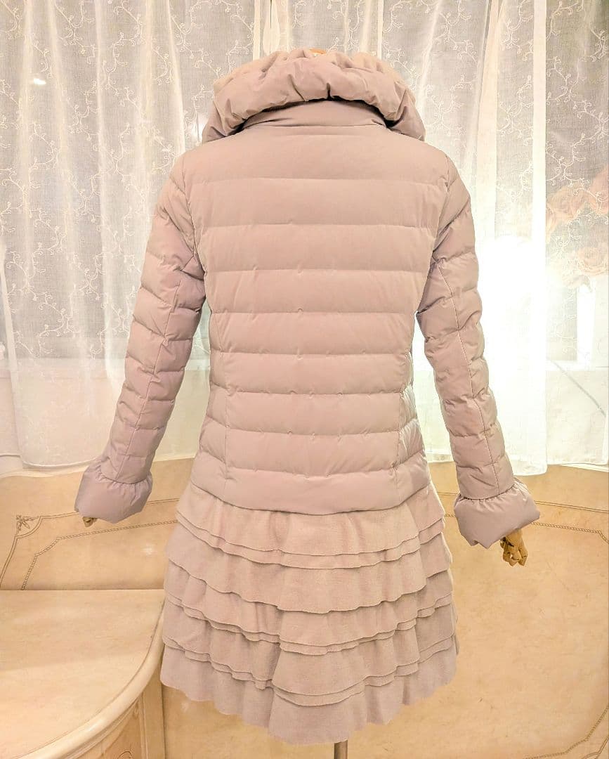 コニー様　トゥービーシック　ダウンコート40　2ウェイ　下部取り外し可　フリル