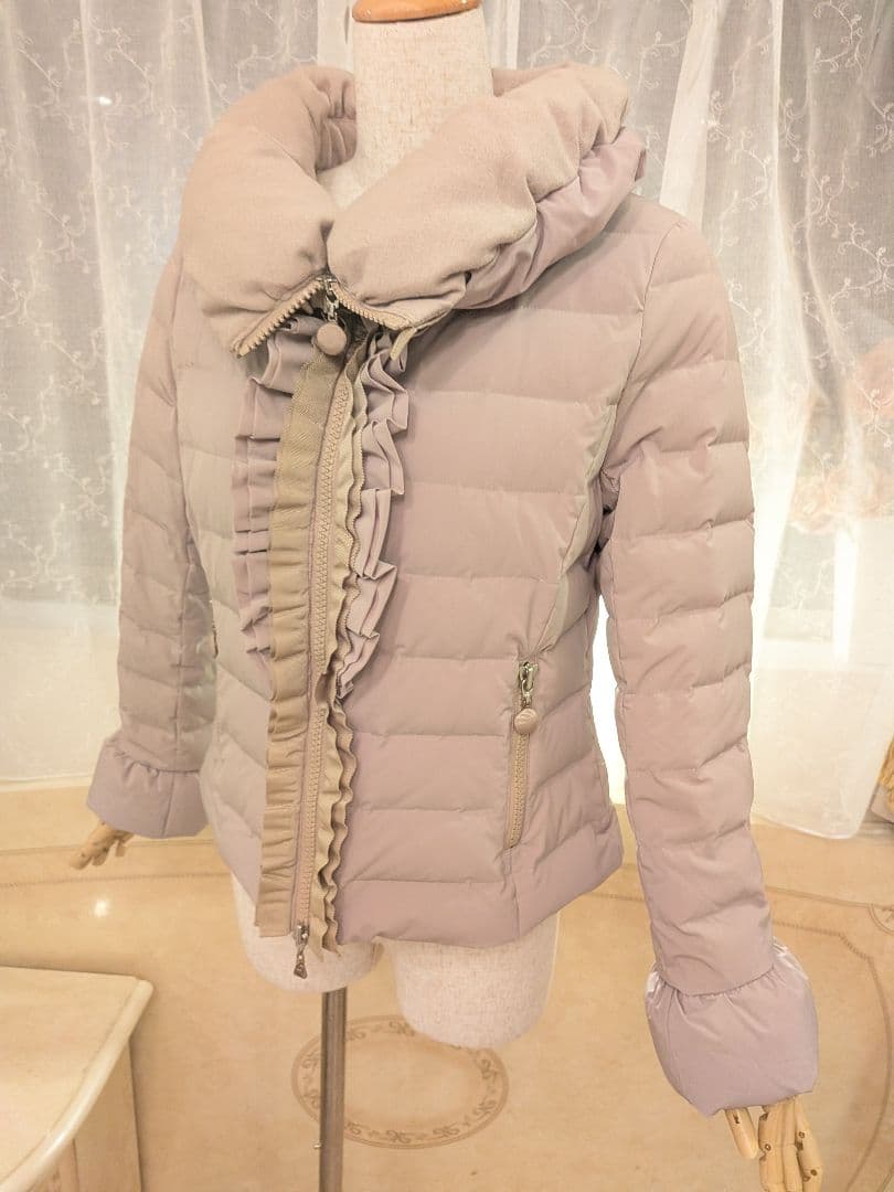 コニー様　トゥービーシック　ダウンコート40　2ウェイ　下部取り外し可　フリル