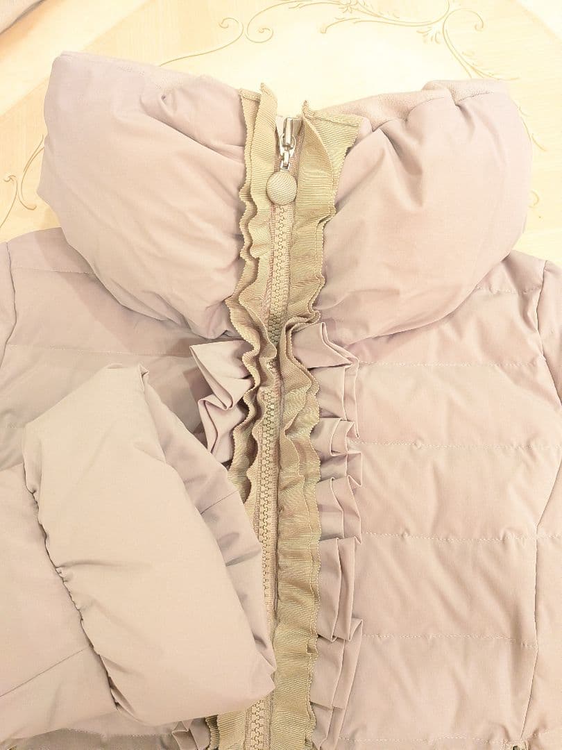 コニー様　トゥービーシック　ダウンコート40　2ウェイ　下部取り外し可　フリル